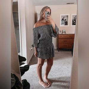 Vici off the shoulder floral dress